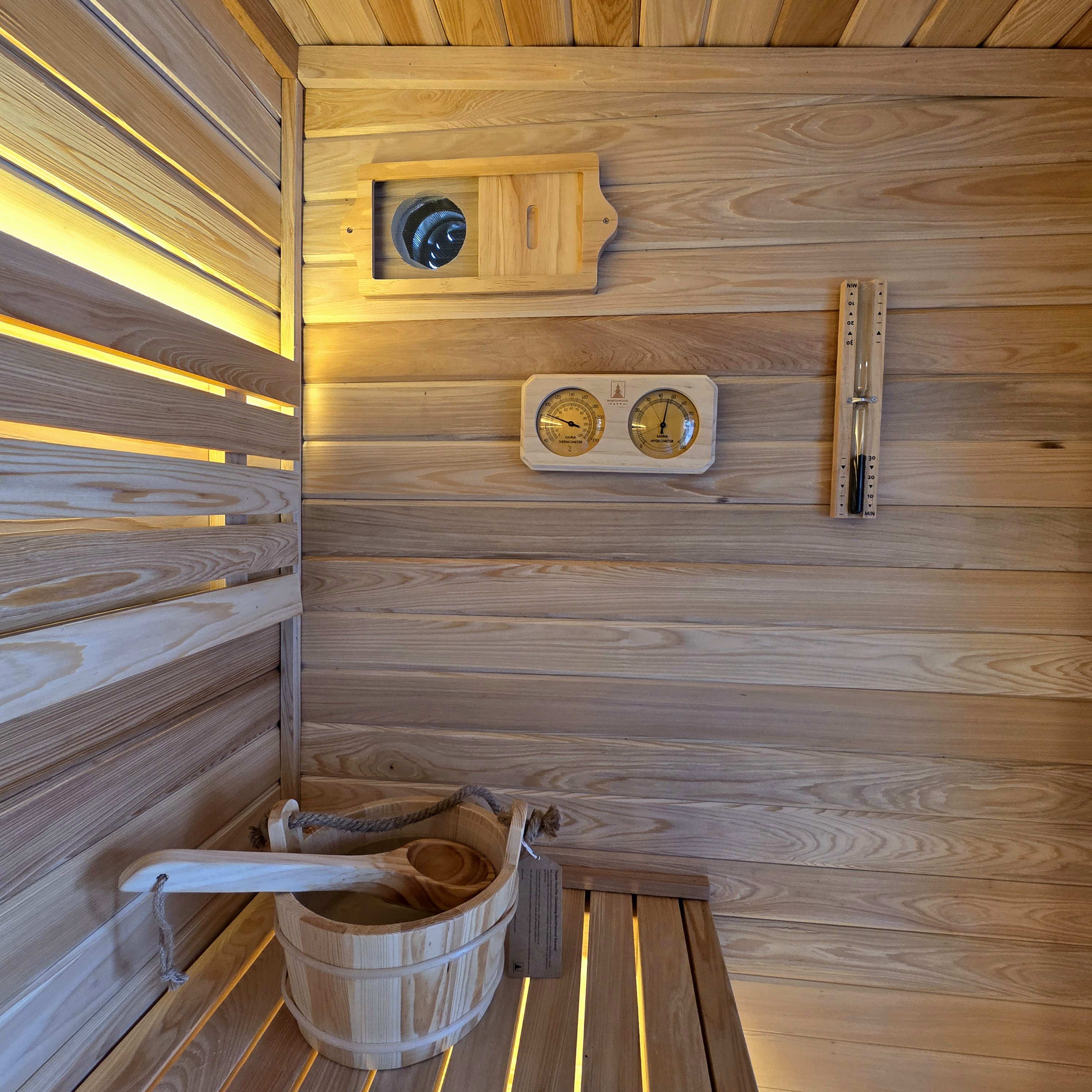 Most popular interior sauna accesories